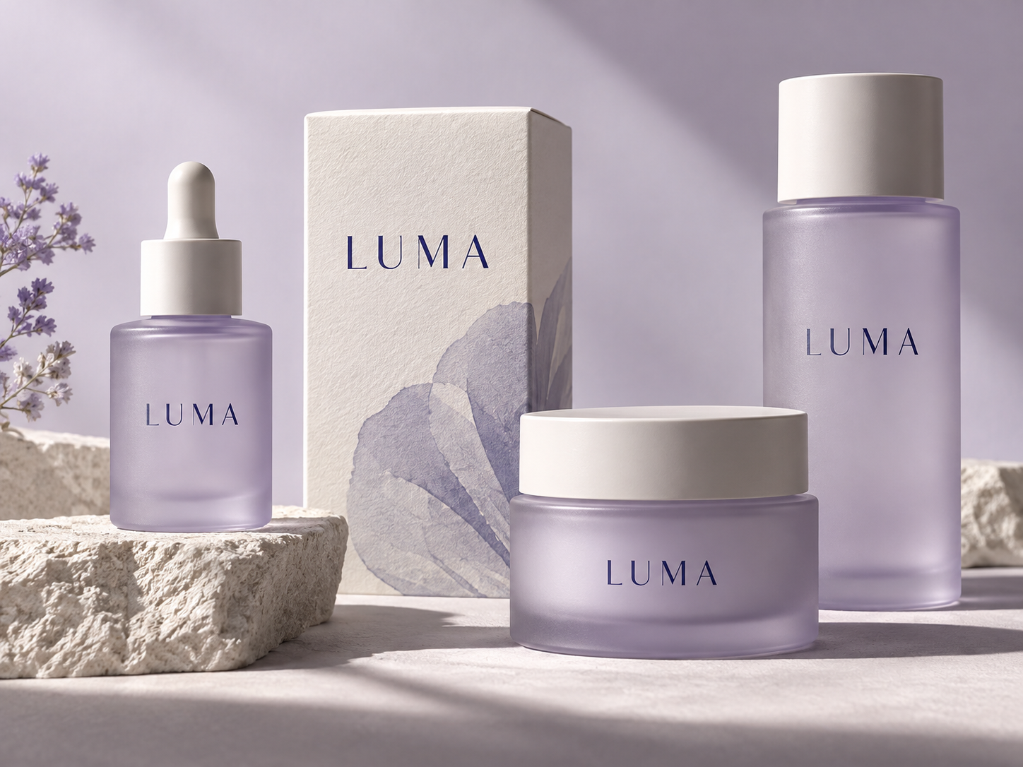 LUMA — Art direction · Skincare